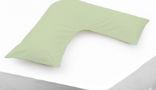 Load image into Gallery viewer, BELLEDORM<BR>
Vshape Pillowcase<BR>
Apple, Cream, Duck Egg, Gray, Navy, Sky Blue<BR>
