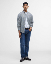 Load image into Gallery viewer, BARBOUR<BR>
Finkle Tailoured Long Sleeve Shirt<BR>
Olive<BR>