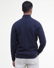 Load image into Gallery viewer, BARBOUR<BR>
Essential Tisbury Half Zip Sweater<BR>
Ruby, Navy<BR>