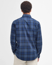 Load image into Gallery viewer, BARBOUR <BR>Men's Wetherham Tartan long Sleeved Shirt <BR>Midnight, Red, Tartan, River<BR>