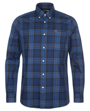 Load image into Gallery viewer, BARBOUR <BR>Men's Wetherham Tartan long Sleeved Shirt <BR>Midnight, Red, Tartan, River<BR>