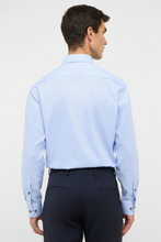 Load image into Gallery viewer, ETERNA<BR>
Long Sleeve Shirt Modern Fit<BR>
Blue<BR>
