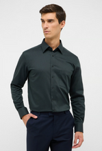 Load image into Gallery viewer, ETERNA<BR>
Long Sleeve Shirt Modern Fit<BR>
Green/Black<BR>