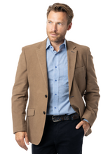 Load image into Gallery viewer, GURTEEN<BR>
Hounslow Camel Blazer<BR>
Camel<BR>