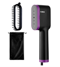 Load image into Gallery viewer, TOWER<BR>
Ceraglide Hand Held Garment Steamer with Brush Attachment<BR>
Lilac, Teal<BR>