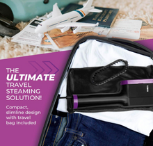Load image into Gallery viewer, TOWER<BR>
Ceraglide Hand Held Garment Steamer with Brush Attachment<BR>
Lilac, Teal<BR>