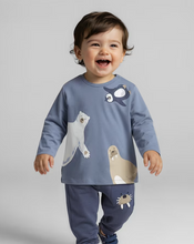 Load image into Gallery viewer, MAYORAL<BR>
Baby Fleece Trousers<BR>
Whale<BR>