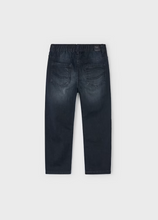 Load image into Gallery viewer, MAYORAL<BR>
Boys Denim Joggers<BR>
Black<BR>