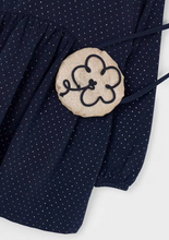 Load image into Gallery viewer, MAYORAL<BR>
Fleece Dress with Bag<BR>
Navy<BR>