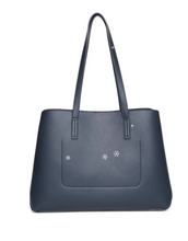 Load image into Gallery viewer, ALICE WHEELER<BR>
Milan Tote Bag<BR>
Navy<BR>