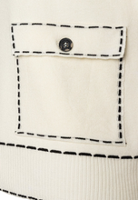 Load image into Gallery viewer, MORE AND MORE<BR>
Knit Cardigan<BR>
Black and White<BR>