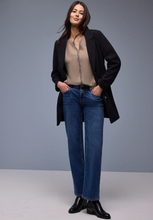 Load image into Gallery viewer, STREET ONE<BR>
Tunic with Tape Details<BR>
Light Mocha<BR>
