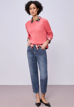 Load image into Gallery viewer, STREET ONE<BR>
Karlie Barrel Leg Jeans<BR>
Blue<BR>