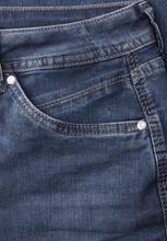 Load image into Gallery viewer, STREET ONE<BR>
Karlie Barrel Leg Jeans<BR>
Blue<BR>