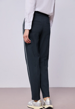 Load image into Gallery viewer, STREET ONE<BR>
Slim Leg Trousers<BR>
Navy<BR>