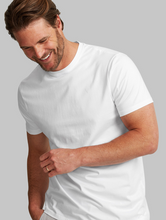 Load image into Gallery viewer, VEDONEIRE<BR>
Casual Round Neck Cotton T-Shirt<BR>
Blue, Navy, White<BR>