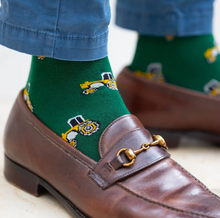 Load image into Gallery viewer, SWOLE PANDA<BR>
Tractor Bamboo Socks<BR>
Green<BR>