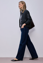 Load image into Gallery viewer, STREET ONE<BR>
Utility Blouse Jacket<BR>
Navy<BR>