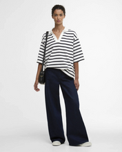 Load image into Gallery viewer, BARBOUR<BR>
Inez Stripe Top<BR>
Cloud<BR>