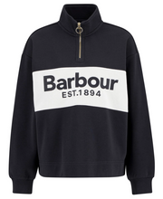 Load image into Gallery viewer, BARBOUR<BR>
Zaria Half Zip Sweatshirt<BR>
Navy<BR>