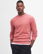 Load image into Gallery viewer, BARBOUR<BR>
Pima Cotton Crew Knit Jumper<BR>
Chambray, Green, Navy, Pink, Etc<BR>