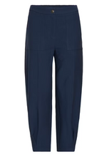 Load image into Gallery viewer, FRANSA<BR>
Abigail Trousers<BR>
Navy<BR>