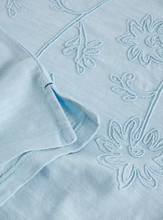Load image into Gallery viewer, WHITE STUFF<BR>
Gina Embroider Tee<BR>
Blue<BR>