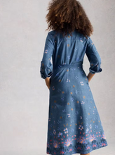 Load image into Gallery viewer, WHITE STUFF<BR>
Lana Denim Dress<BR>
Blue<BR>
