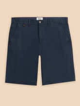 Load image into Gallery viewer, WHITE STUFF<BR>
Sutton Chino Short<BR>
Natural, Navy<BR>