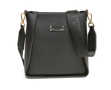 Load image into Gallery viewer, ALICE WHEELER<BR>
Kensington Classic Crossbody Bag<BR>
Black<BR>