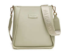 Load image into Gallery viewer, ALICE WHEELER<BR>
Kensington Crossbody Bag<BR>
Pistachio<BR>