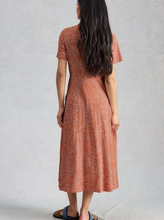 Load image into Gallery viewer, WHITE STUFF<BR>
Rua Shirt Dress<BR>
Terracotta<BR>