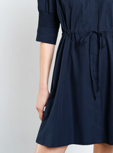 Load image into Gallery viewer, FRENCH CONNECTION<BR>
Cambria Dress<BR>
Navy<BR>