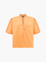 Load image into Gallery viewer, FRENCH CONNECTION<BR>
Sindey Puff Sleeve Shirt<BR>
Apricot<BR>