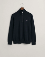Load image into Gallery viewer, GANT<BR>
Cotton Half Zip Knit<BR>