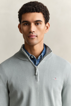 Load image into Gallery viewer, GANT<BR>
Cotton Half Zip Knit<BR>