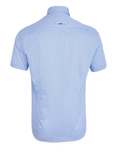 Load image into Gallery viewer, ANDRE<BR>
Cong Pin Short Sleeve Shirt<BR>
Beige, Pink<BR>