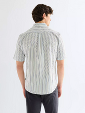 Load image into Gallery viewer, WRANGLER<BR>
Short Sleeve Shirt<BR>
Navy/White<BR>