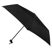 Load image into Gallery viewer, TOTES<BR>SuperMini Folding Umbrella<BR>Black<BR>