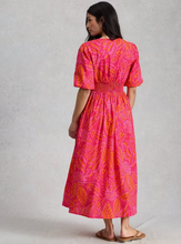 Load image into Gallery viewer, WHITE STUFF<BR>
Leela Midi Dress<BR>
Pink<BR>