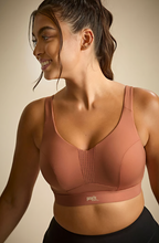 Load image into Gallery viewer, PANACHE<BR>
Underwired Sport Bra<BR>
Rose, Black<BR>