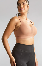 Load image into Gallery viewer, PANACHE<BR>
Underwired Sport Bra<BR>
Rose, Black<BR>