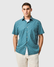Load image into Gallery viewer, RODD AND GUNN<BR>
Crown Hill Short Sleeve Shirt<BR>
Royal, Bluestone<BR>
