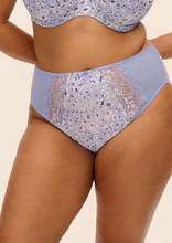 Load image into Gallery viewer, ELOMI<BR>
Morgan High Leg Brief<BR>
Blue Leopard<BR>