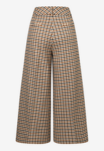 Load image into Gallery viewer, MORE AND MORE<BR>
Check Culotte<BR>
Cream<BR>