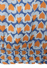 Load image into Gallery viewer, MORE AND MORE<BR>
Satin Blouse<BR>
Multi<BR>