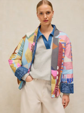 Load image into Gallery viewer, WHITE STUFF<BR>
Elodie Reversible Jacket<BR>
Blue<BR>