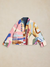 Load image into Gallery viewer, WHITE STUFF<BR>
Elodie Reversible Jacket<BR>
Blue<BR>