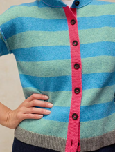Load image into Gallery viewer, WHITE STUFF<BR>
Sansa Stripe Knit<BR>
Blue<BR>