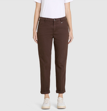 Load image into Gallery viewer, MAC JEANS<BR>
Chino Turn Up Trousers<BR>
Brown<BR>